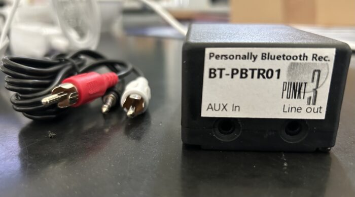PUNKT 3 BT-PBTRxx Personally Bluetooth Receiver 5.0